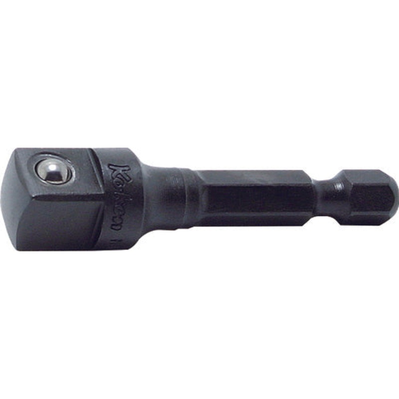 Ko-ken Tools 1/4 Hex Dr. Adaptor 3/8 Square Length 50mm Ball type