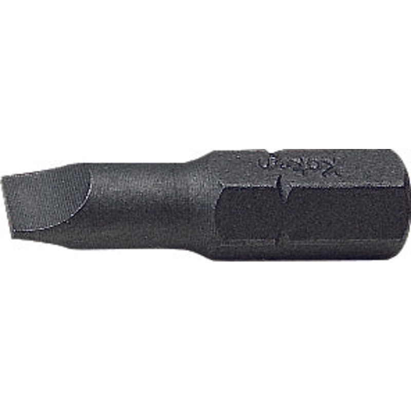 Ko-ken Tools 1/4 Hex Dr. Bit Slotted 0.5 X 3 Length 25mm