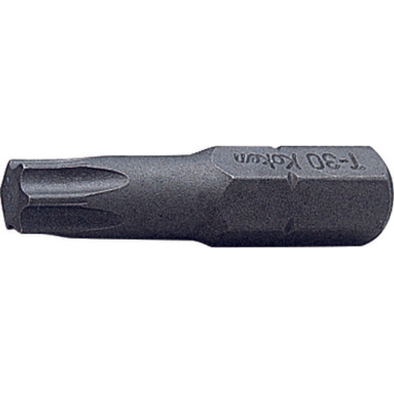 Ko-ken Tools 1/4 Hex Dr. Bit TORX T30 Length 25mm