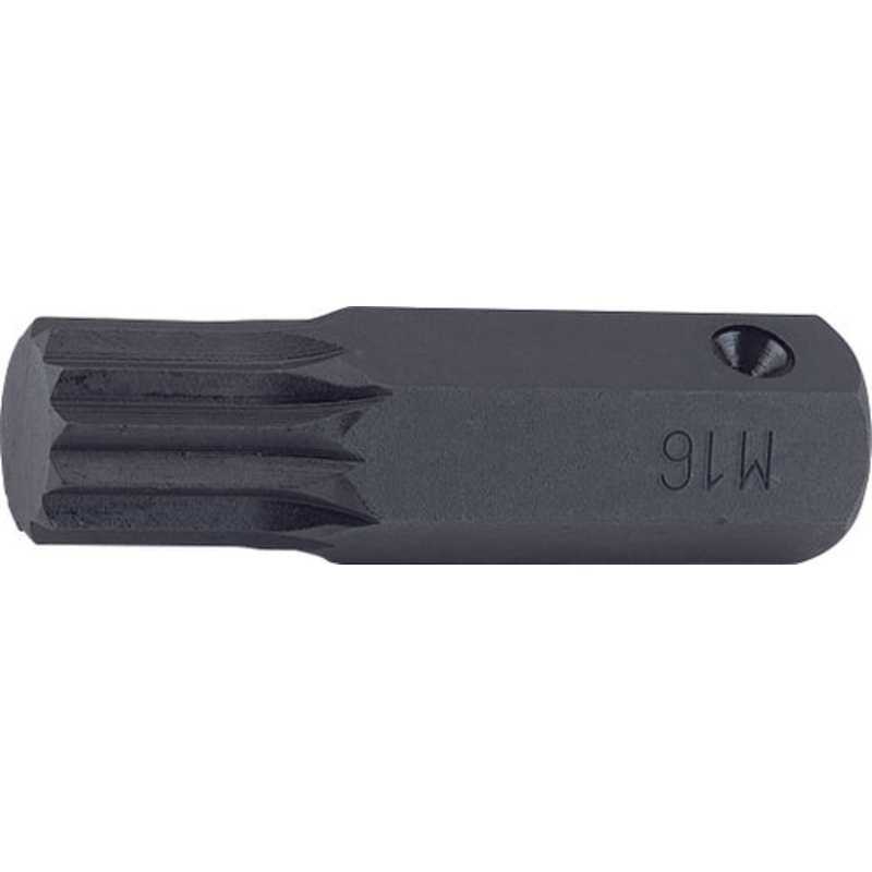 Ko-ken Tools 16mm Hex Dr. Bit XZN M16 Triple Square Length 60mm