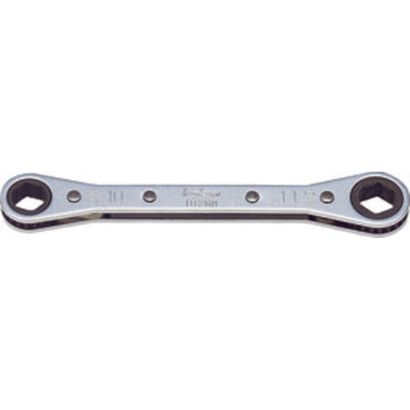 Ko-ken Tools Ratcheting Ring Wrench 3/8×7/16 6 point Length 140mm