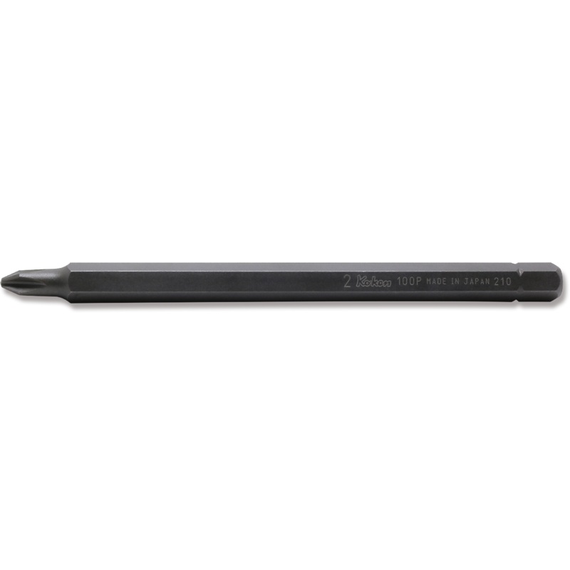 Ko-ken Tools 5/16 Hex Dr. Bit PH2 Length 125mm
