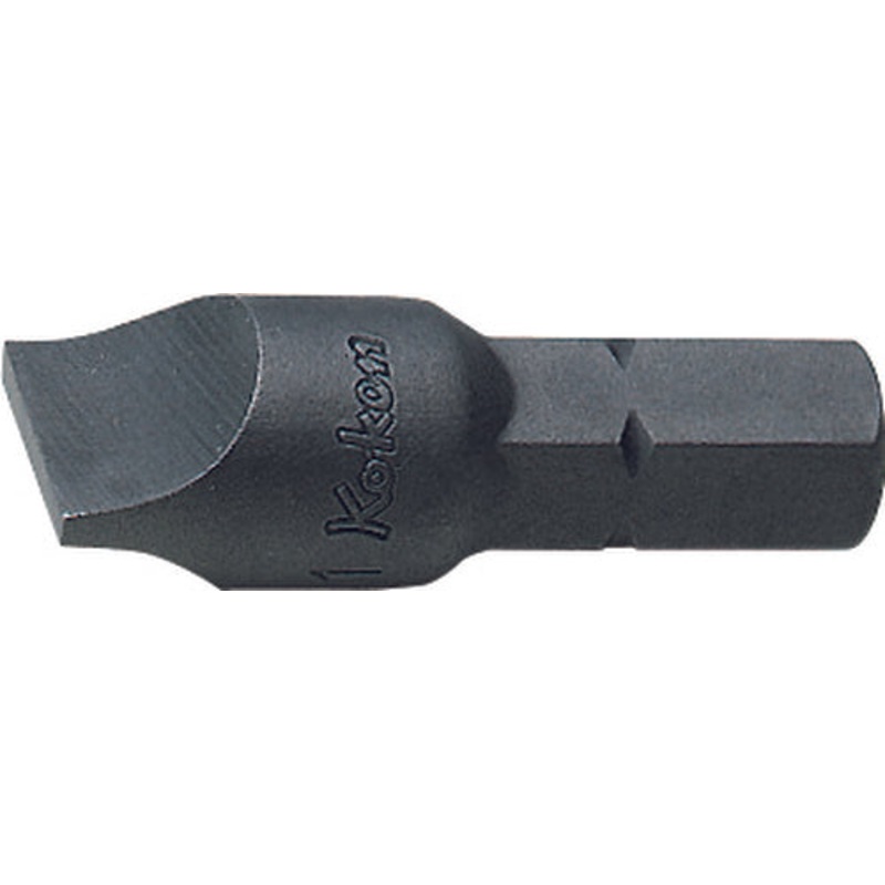 Ko-ken Tools 5/16 Hex Dr. Bit Slotted 1.0 x 7 Length 32mm