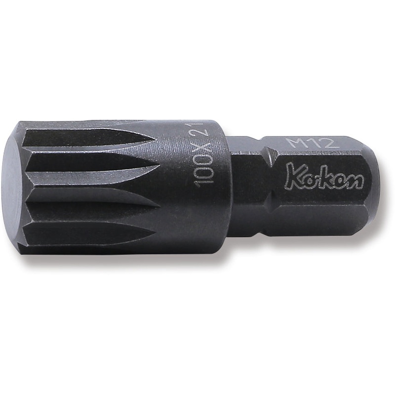 Ko-ken Tools 5/16 Hex Dr. Bit XZN M12 Length 32mm