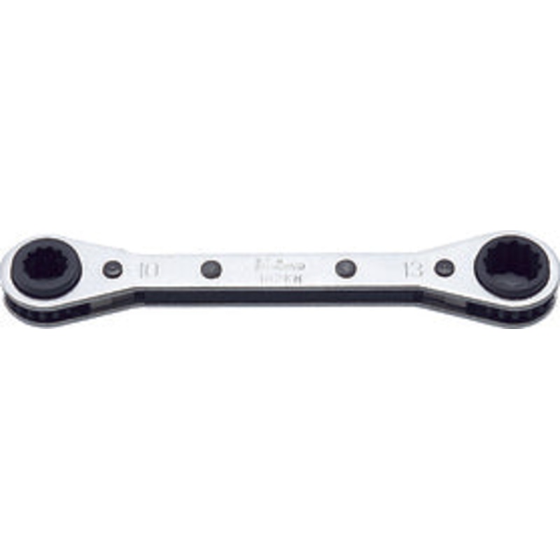 Ko-ken Tools Ratcheting Ring Wrench 5.5-6×7-8mm 12 point Length 108mm Reversible 4 sizes