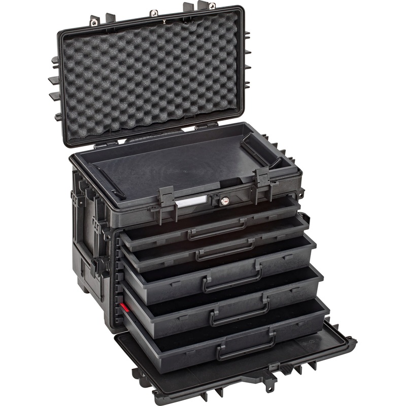 Stahlwille Jet Black Tool Trolley with 6-Drawer – ST 81091322