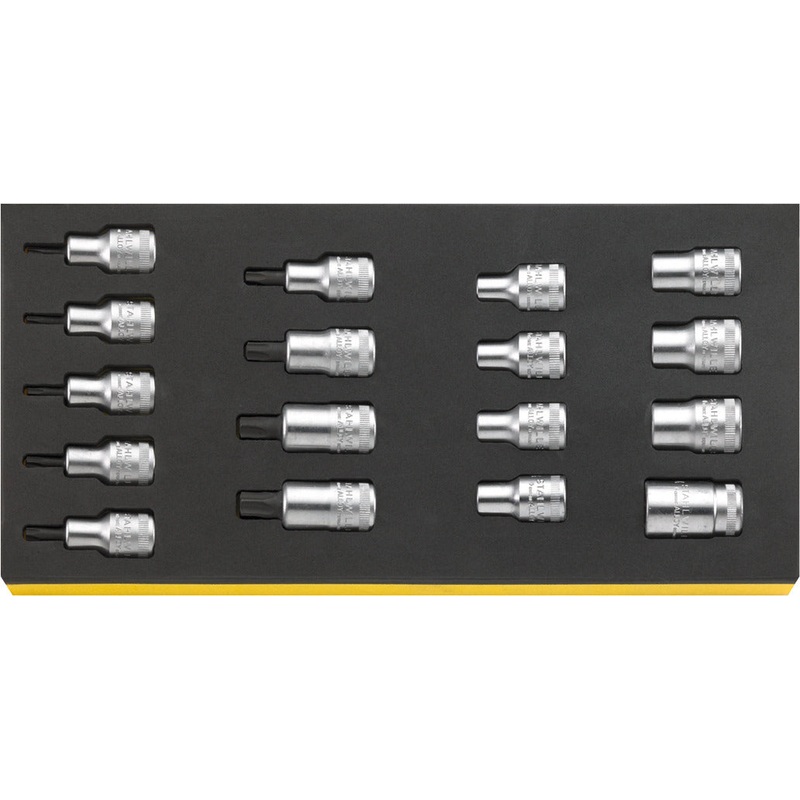 Stahlwille Set of 17 1/2 in Drive Socket with TCS Insert – ST 96838763