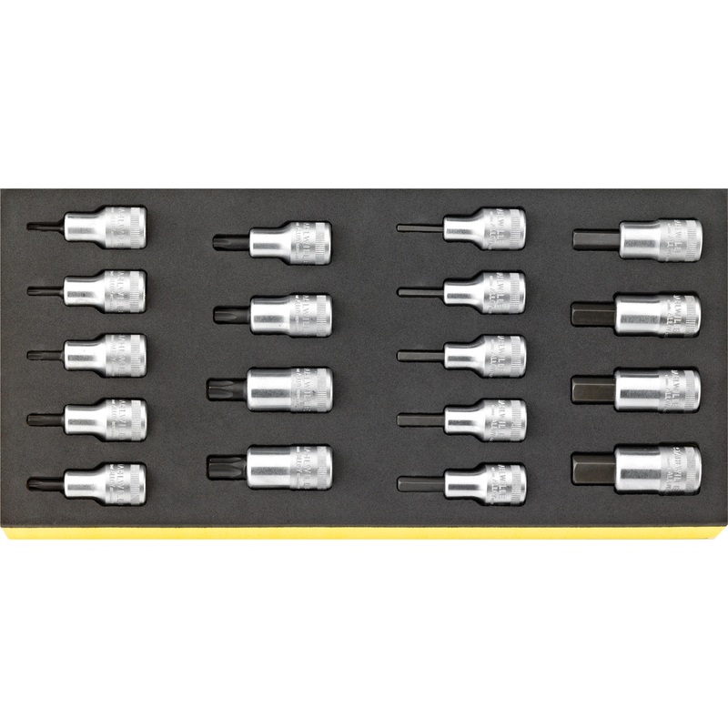 Stahlwille Set of 18 1/2 in Tools with TCS Insert, 175 x 350 x 40mm – ST 96838782