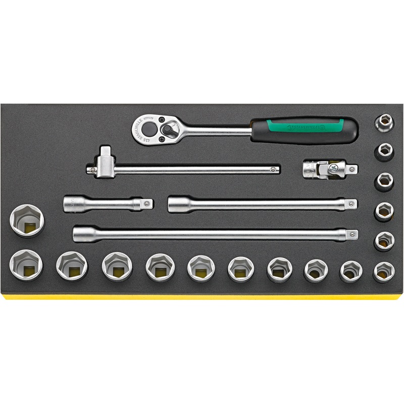 Stahlwille Set of 22 3/8 in Tools with TCS Insert – ST 96838752
