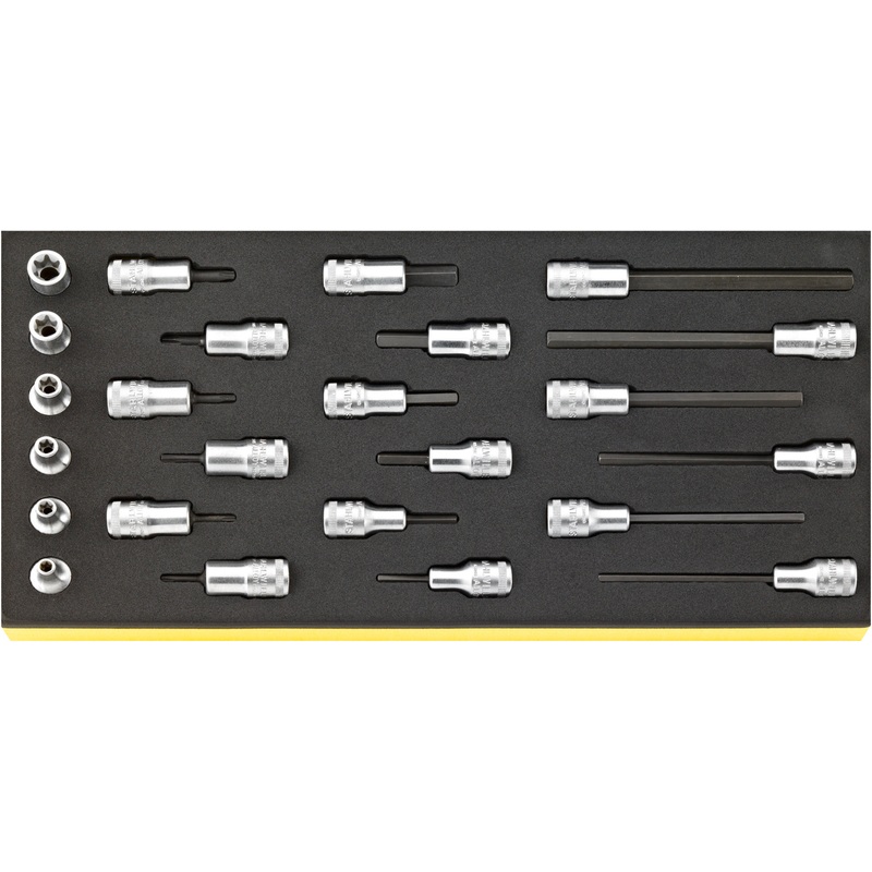 Stahlwille Set of 24 3/8 in Tools with TCS Insert – ST 96838772