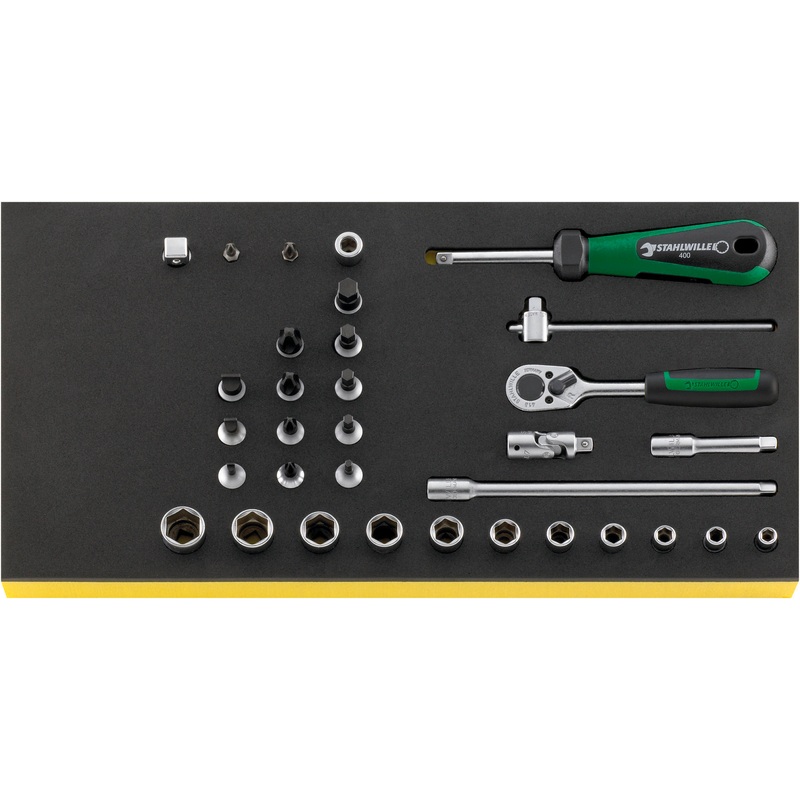 Stahlwille Set of 33 1/4 in Tools with TCS Insert – ST 96830217