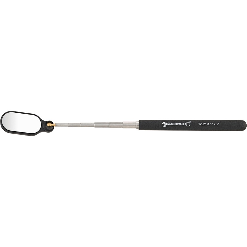 Stahlwille Stainless Steel Telescopic Mirror, 25 x 50mm – ST 77402550