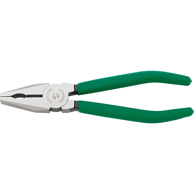 Stahlwille Polished Combination Plier, Length 180mm – ST 67003180