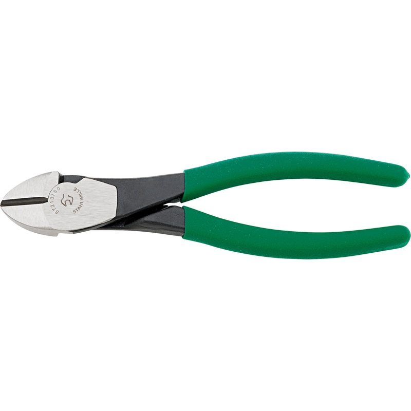 Stahlwille Polished Heavy Duty Side Cutter, Length 180mm – ST 67213180