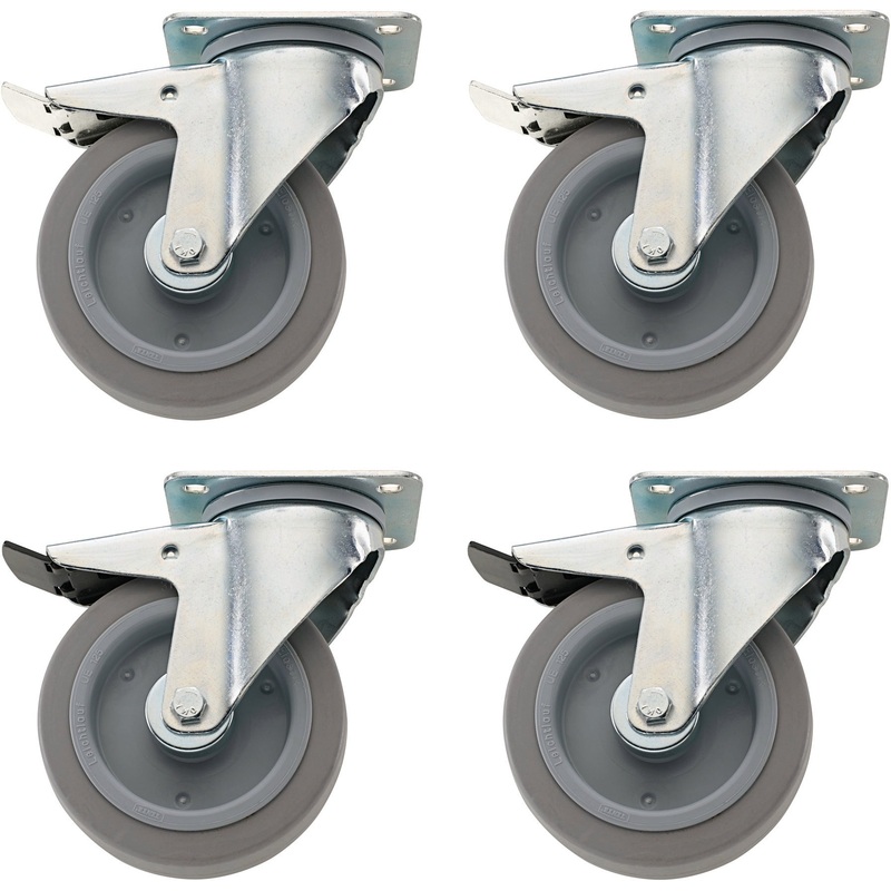 Stahlwille Set of 4 Swiveling Wheel with Directional Locks – ST 89480003