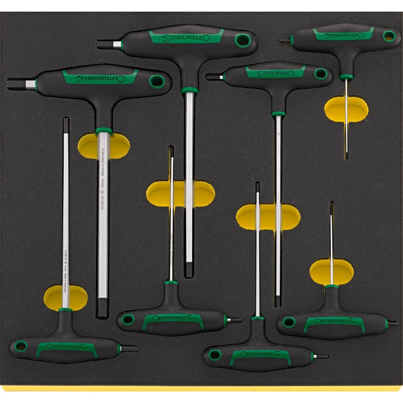Stahlwille Set of 8 Offset T-Handle Screwdriver with TCS Insert – ST 96838786