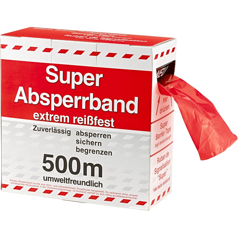 Stahlwille VDE Barrier Tape, 500 m – ST 77030702