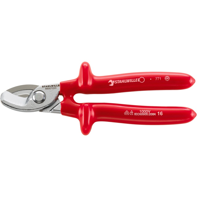 Stahlwille VDE Cable Shear, Length 220mm – ST 66307220