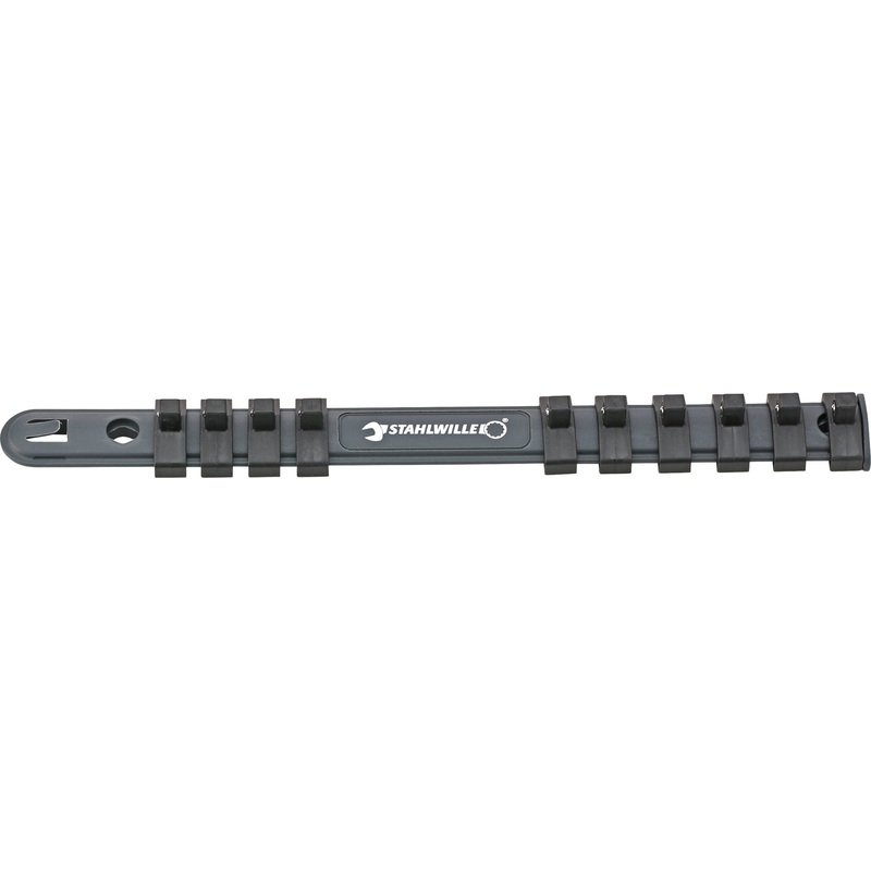 Stahlwille 1/4 in Drive Socket Clip Rail, Length 255mm – ST 80400003