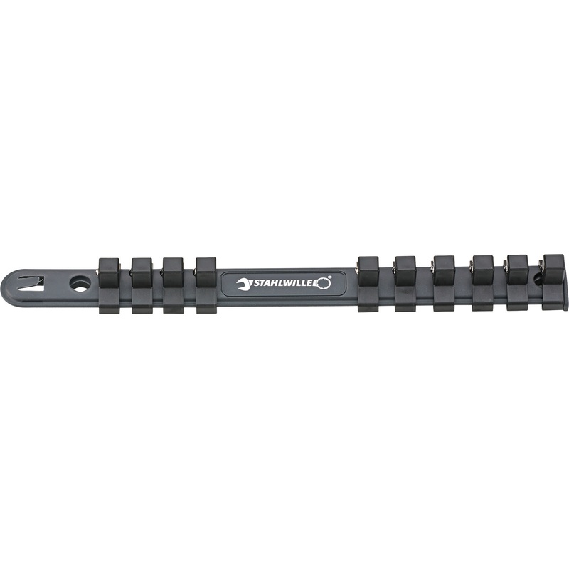 Stahlwille 3/8 in Drive Socket Clip Rail, Length 255mm – ST 80450003