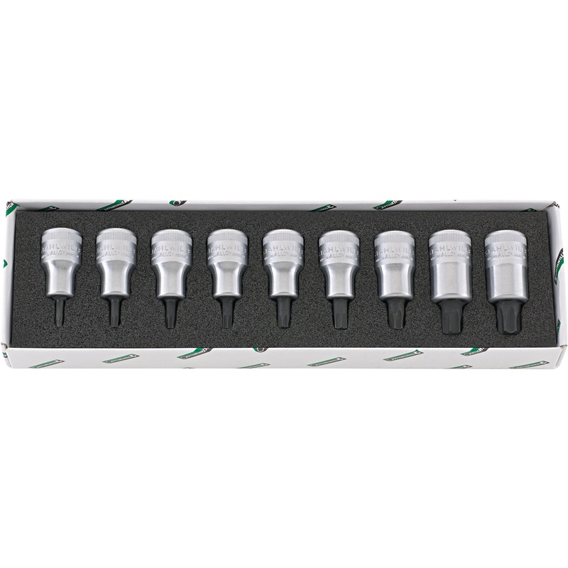 Stahlwille Set of 9 1/2 in Drive Torx Socket Screwdriver – ST 96031004