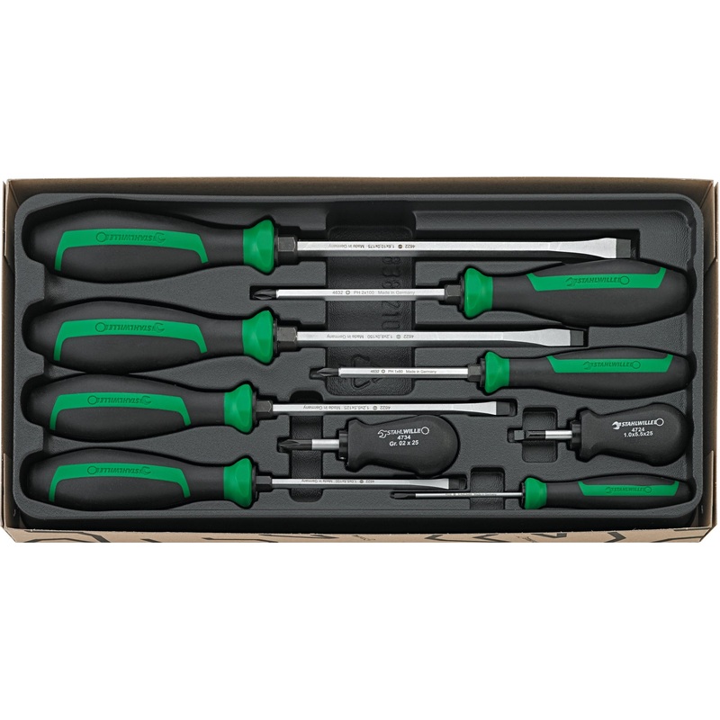 Stahlwille Set of 9 Drall Screwdriver – ST 96469316