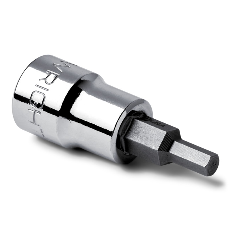 Wright Tool 3/8 in Drive Standard Length Metric Hexagon Bit Socket, 4mm – WT 32-04MM Socket