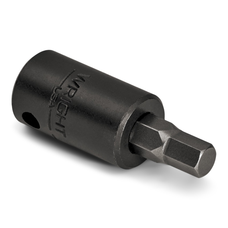 Wright Tool 1/2 in Drive Hexagon Bit Impact Socket, 1/4 in – WT 42B08 Socket