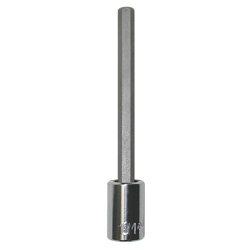 Wright Tool 1/2 in Drive SAE Long Length Hex Bit Socket, 1/4 in – WT 42L08 Socket