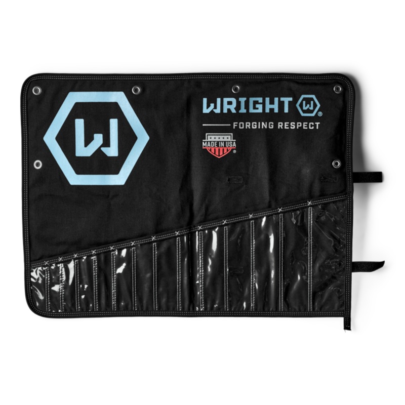 Wright Tool Denim Tool Roll 10 Pockets, 21-1/4 x 19-1/4 in – WT 739-ROLL Tool Roll