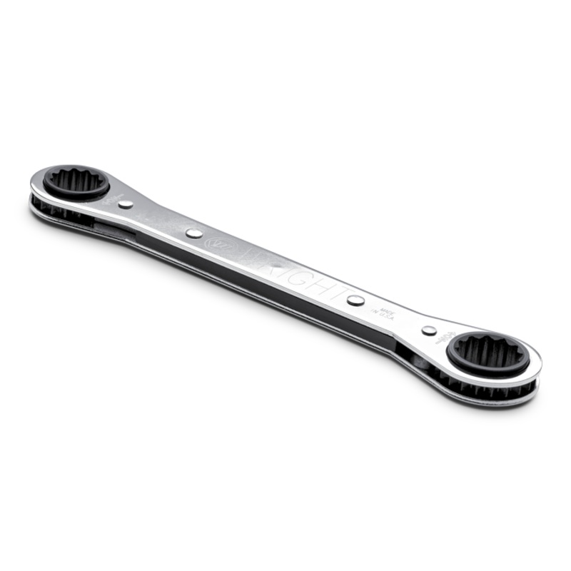 Wright Tool 12-Point SAE Ratcheting Box Wrench, 9/16 x 5/8 in – WT 9383B Box Wrench