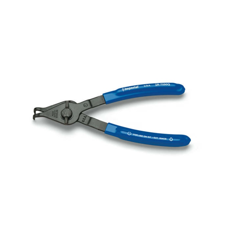 Wright Tool 90 deg Tip Black Oxide Retaining Ring Plier, 7 in Length, 0.07 in Tip Diameter – WT 9C970-90 Plier