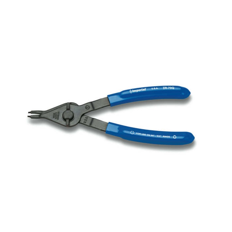 Wright Tool Straight Tip Black Oxide Retaining Ring Plier, 5.75 in Length, 0.047 in Tip Diameter – WT 9C947 Plier