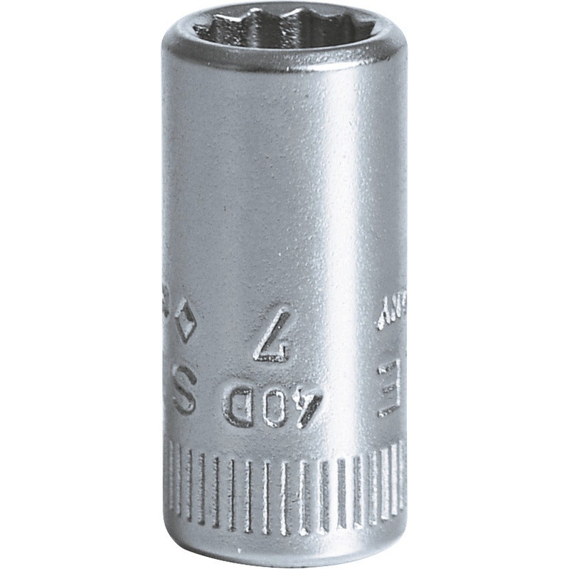 Stahlwille 1/4 in Drive Bi-Hexagon Socket, 7mm – ST 01030007