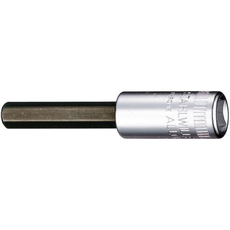 Stahlwille 1/4 in Drive Inhex Allen Socket Screwdriver, 6mm, Length 55mm – ST 01050006
