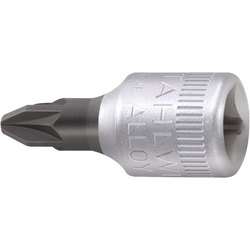 Stahlwille 1/4 in Drive Pozidriv Socket Screwdriver, PZ1 – ST 01300001