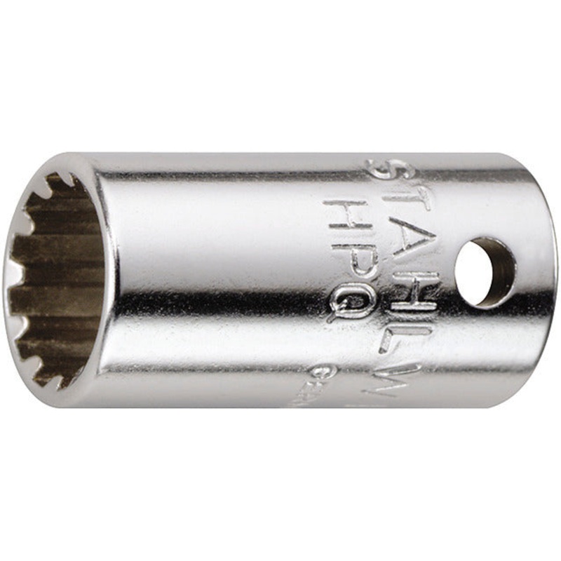 Stahlwille 1/4 in Spline Drive Socket, SP14 – ST 01011014