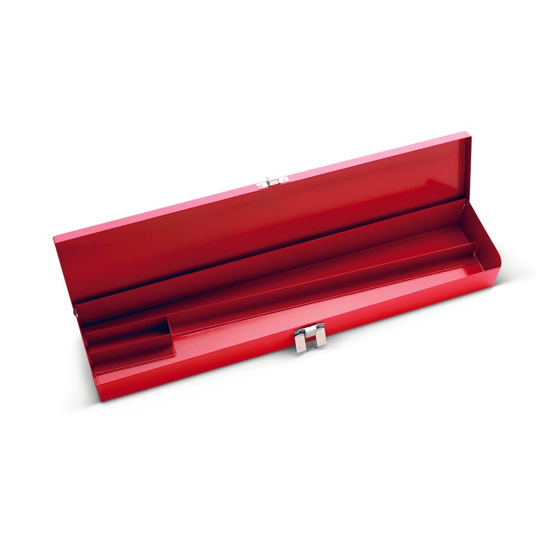 Wright Tool Red Metal Box, 18-3/8 in x 3-3/4 in x 2 in – WT W418 Tool Box