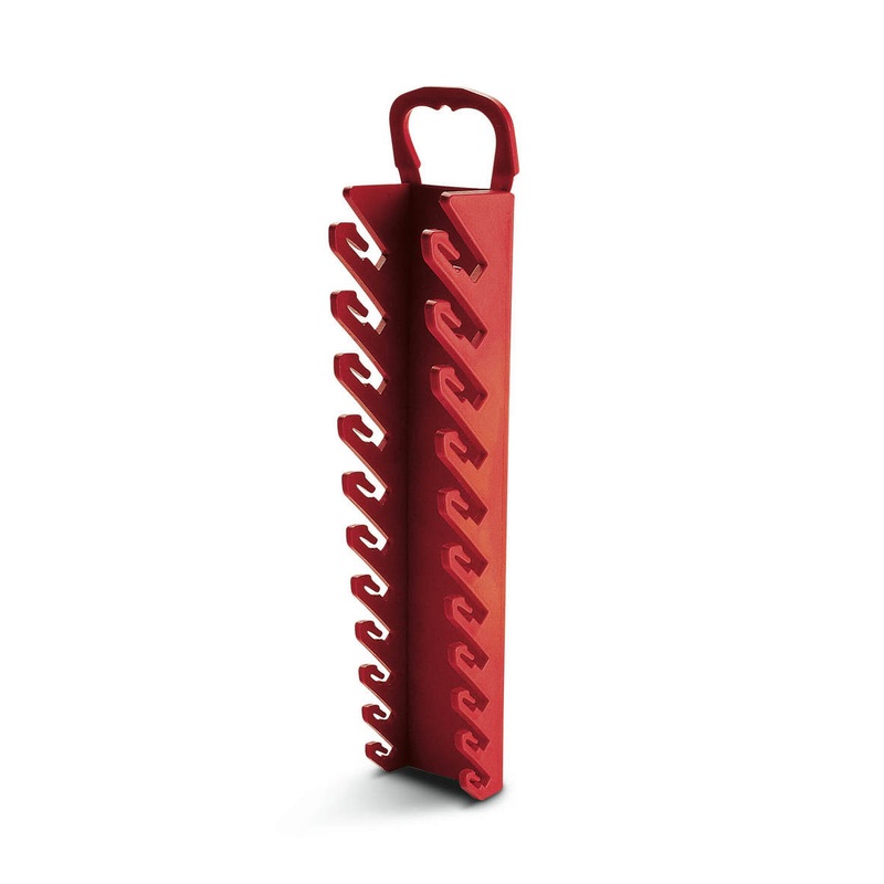 Wright Tool Red Straight Style Wrench Rack, Holds 7 Pieces – WT S1507RACK Wrench Rack