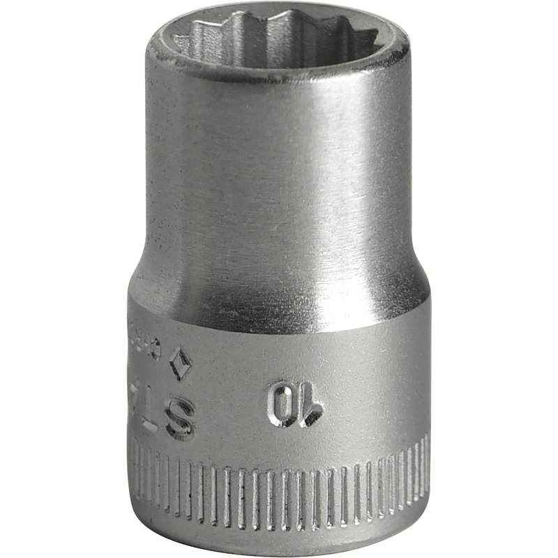 Stahlwille 3/8 in Drive Bi-Hexagon Socket, 10mm – ST 02010010