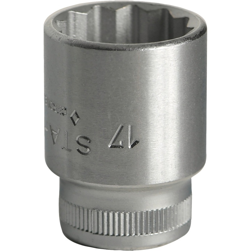 Stahlwille 3/8 in Drive Bi-Hexagon Socket, 17mm – ST 02010017