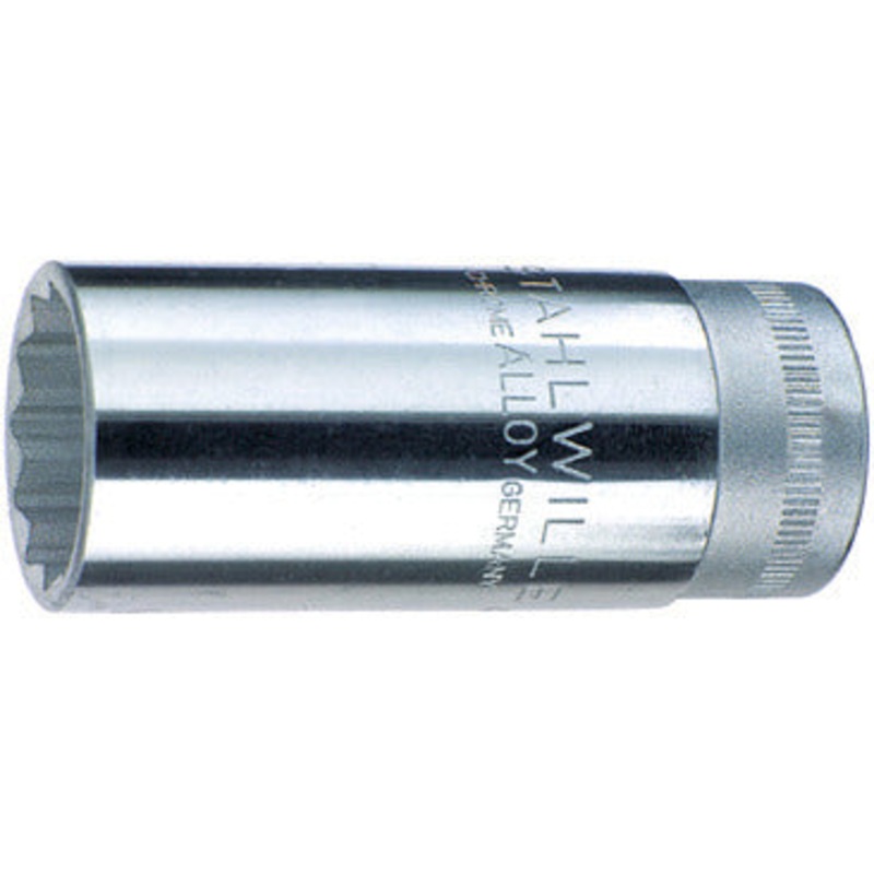 Stahlwille 3/8 in Drive Extra Deep Bi-Hexagon Socket, 19mm – ST 02020019