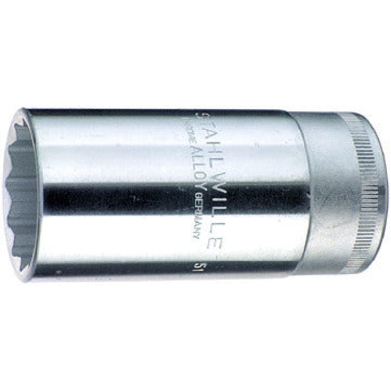 Stahlwille 1/2 in Bi-Hexagon Drive Long Socket, 30mm – ST 03020030