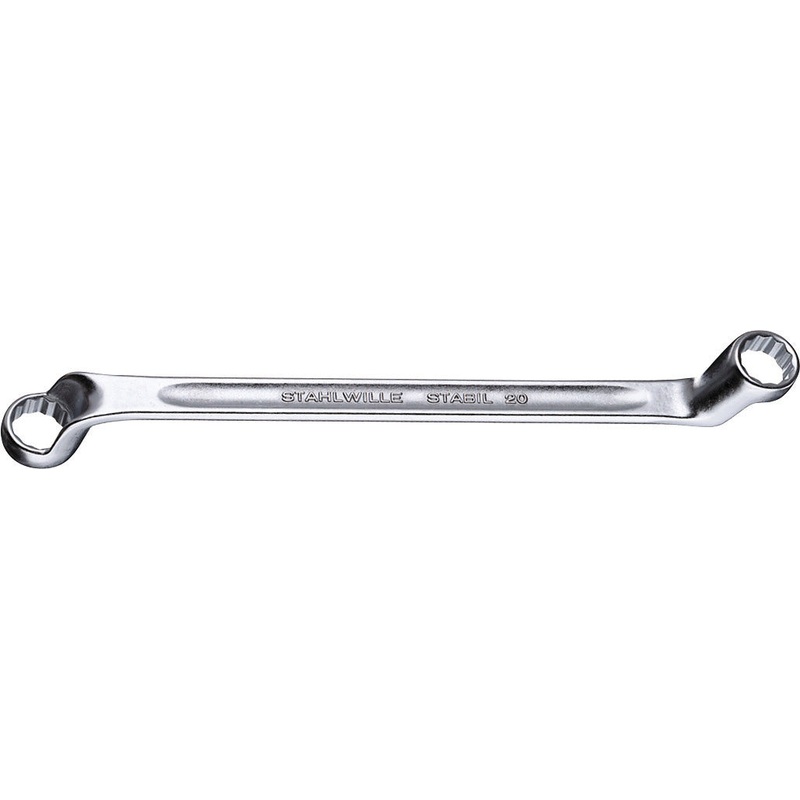 Stahlwille Double Ended Ring Wrench, 365mm, 11/8 x 15/16 in – ST 41445258