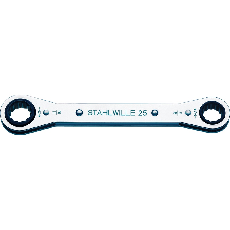 Stahlwille RATCHET RING SPANNER 5/8 x 11/16 – 41563638 Spanner