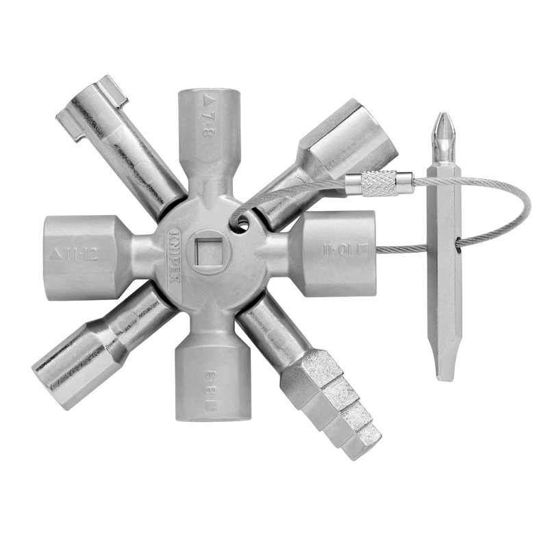 Knipex 00 11 01 KN | TwinKey Universal Control Cabinet Key