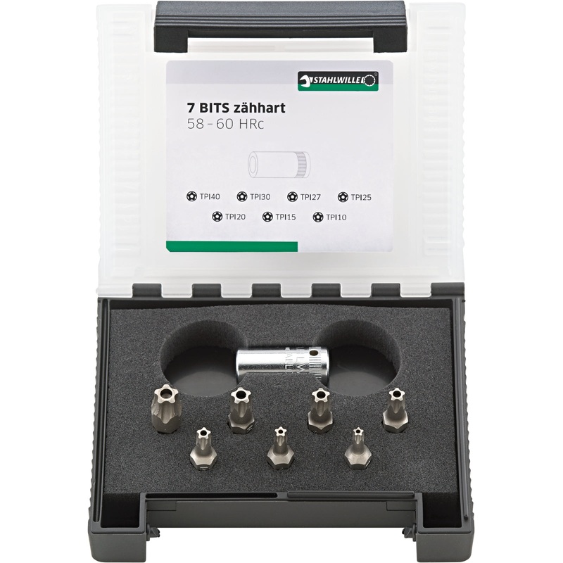 Stahlwille BIT SET 5-STAR SCREW BITS – 96081113