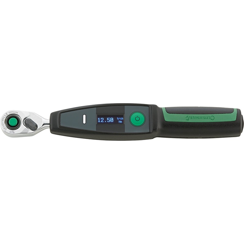 Stahlwille Sensotork Electronic Torque Wrench with Fixed Fine-Tooth Ratchet – ST 96504602