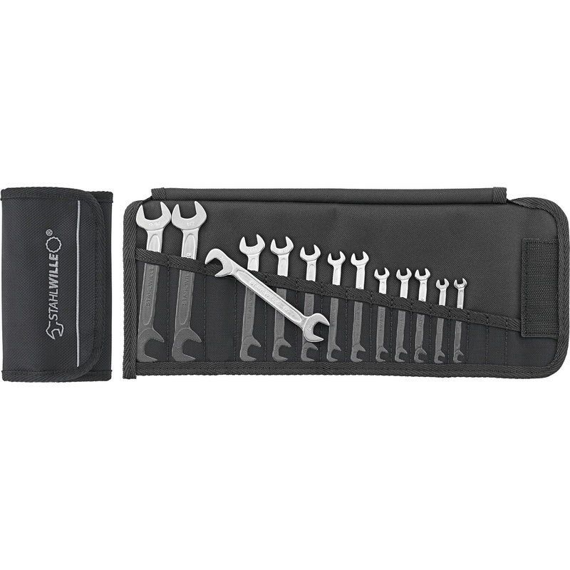 Stahlwille Set of 13 Double Open Ended Wrench, 5/32 – 9/16 – ST 96404654