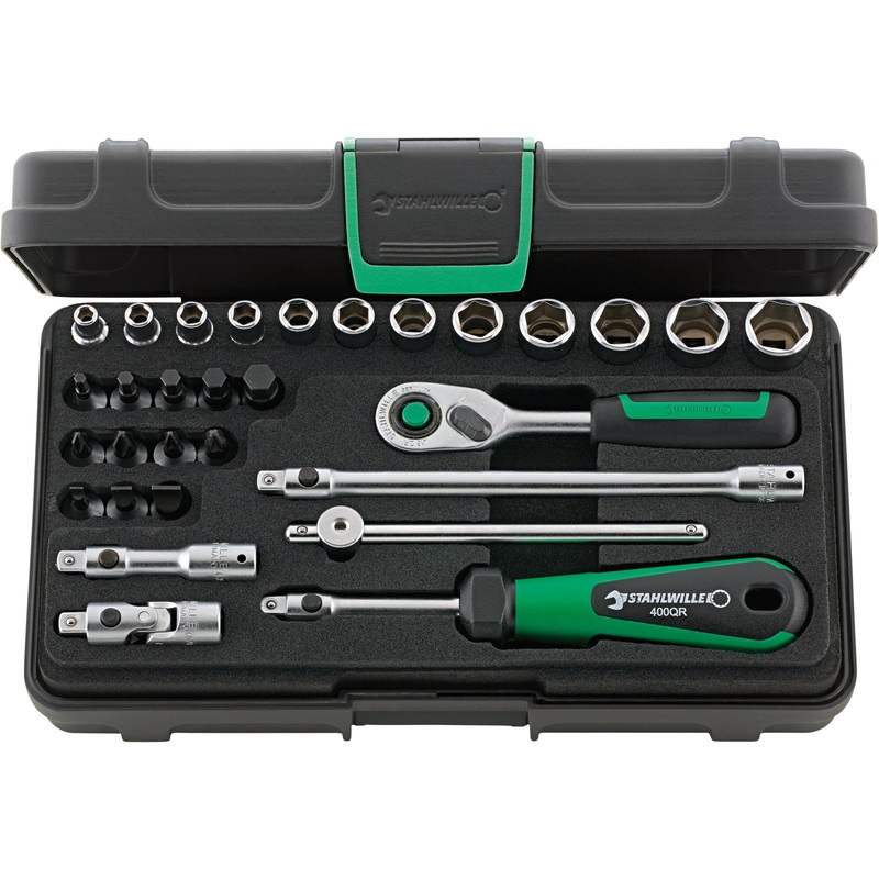 Stahlwille SOCKET SET QUICKRELEASE 1/4 – 96011182